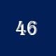 Number 46 in white on a dark blue background.