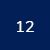 A dark blue square with the white number 12 in the center.